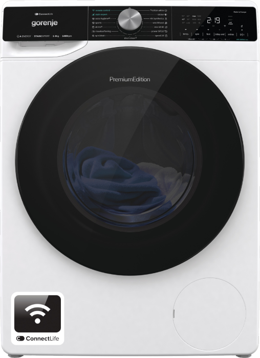 Picture of G800 Свободностояща  перална машина Gorenje WNS94ATWIFI,  9 кг,  1400 обр./мин.