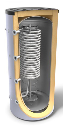 Picture of Комбинирани високообемни бойлери за отоплителни системи и битова гореща вода с хигиенна серпентина