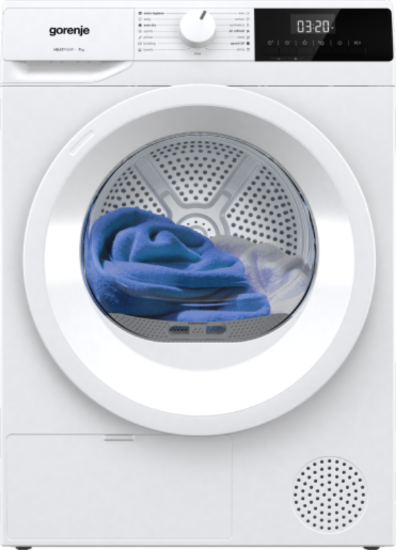 Снимка на Свободностояща  сушилна машина  с термопомпа Gorenje DHNE7D,  7 кг