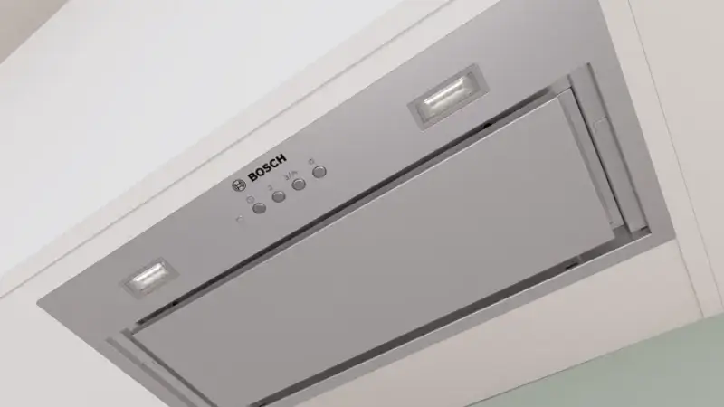 Снимка на Серия 6, Аспиратор за пълно вграждане, 52 cm, Неръждаема стомана BOSCH DLN56AC50