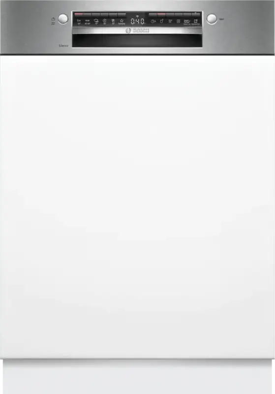 Picture of Полуинтегрирана съдомиялна BOSCH Серия 4 SMI4HTS14E, 60 cm, Неръждаема стомана