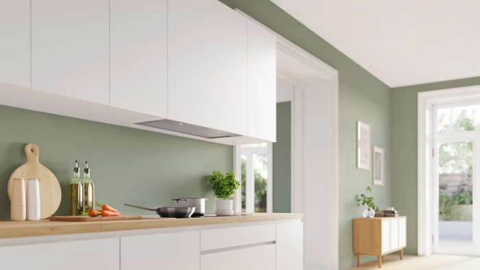Picture of Аспиратор за пълно вграждане Bosch Serie 6 DLN87AC50 , Неръждаема стомана, 600 м³/ч