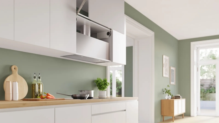 Picture of Аспиратор за пълно вграждане Bosch Serie 6 DLN87AC50 , Неръждаема стомана, 600 м³/ч