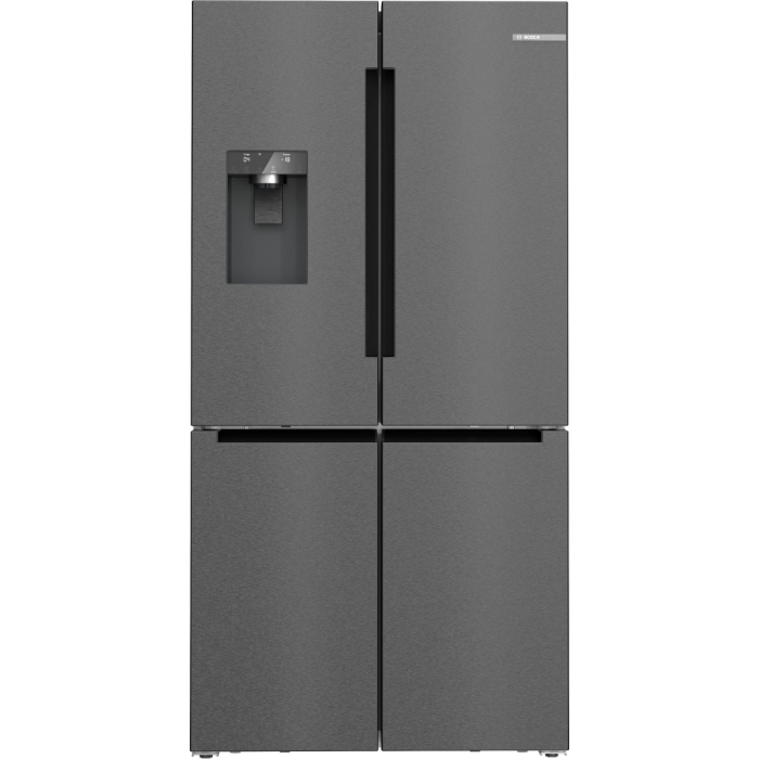Picture of Френски хладилник с долен фризер Bosch Serie 6 KFI96AXEA, 574 л ,183 x 90.5 cm,Черен, Неръждаема стомана