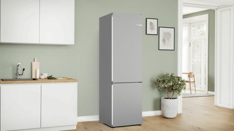 Снимка на Хладилник с фризер Bosch Serie 4 KGN392LDF , 363 л ,Неръждаема стомана
