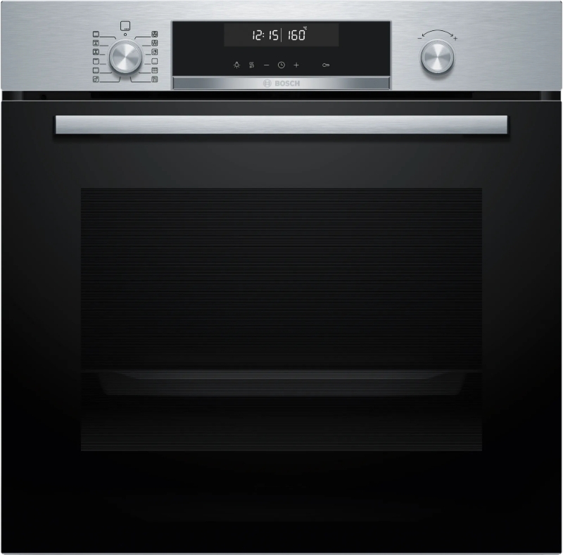Picture of Фурна за вграждане BOSCH  Serie 6  HBG578ES3  71 л 3600 W Черен, Неръждаема стомана
