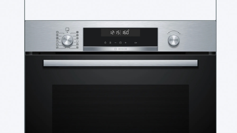Picture of Фурна за вграждане BOSCH  Serie 6  HBG578ES3  71 л 3600 W Черен, Неръждаема стомана