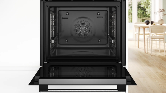 Picture of Фурна за вграждане BOSCH  Serie 6  HBG578ES3  71 л 3600 W Черен, Неръждаема стомана
