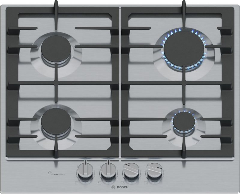 Снимка на Газов плот BOSCH Серия 6 PCP6A5I90, 60 cm, Неръждаема стомана