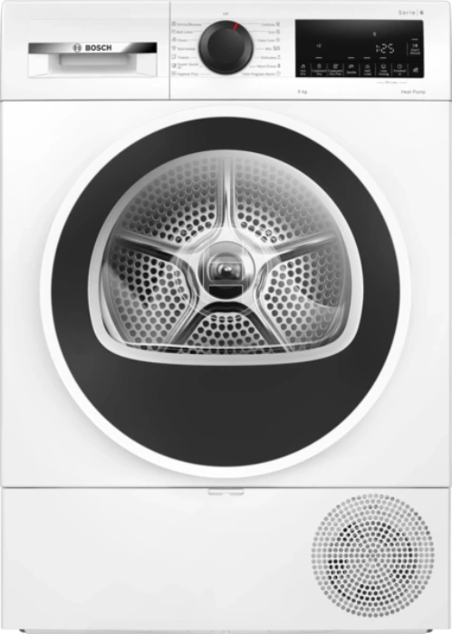 Снимка на Серия 6, Сушилня с термопомпа, 9 kg BOSCH WQG243DMBY