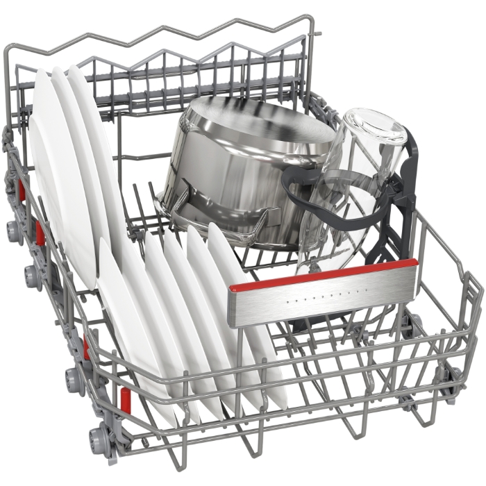 Picture of Полуинтегрирана съдомиялна BOSCH Серия 6 SPI6EMS21E, Неръждаема стомана, 45 cm