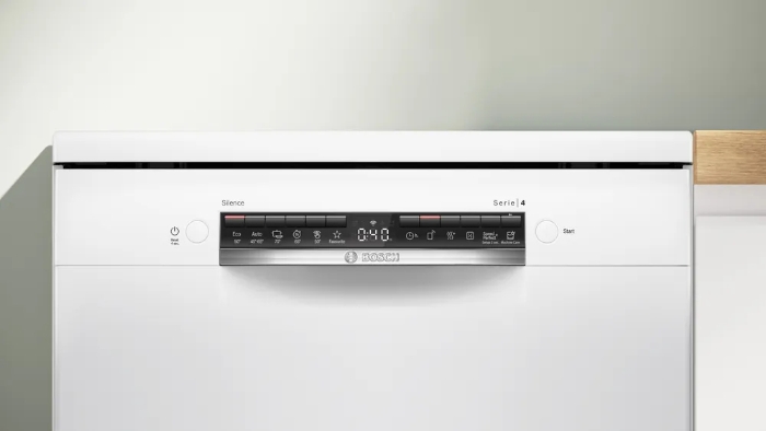 Picture of Свободностояща съдомиялна BOSCH Серия 4 SMS4HVW14E, 60 cm, Бяло