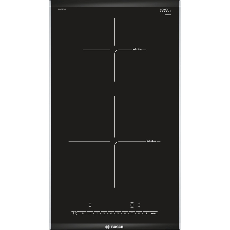 Снимка на Индукционен стъклокерамичен плот за вграждане Bosch PIB375FB1E
