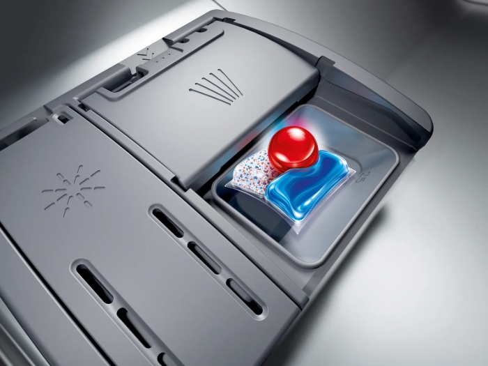 Picture of Полуинтегрирана съдомиялна BOSCH Серия 4  SMI4ECS31E , 60 cm Неръждаема стомана