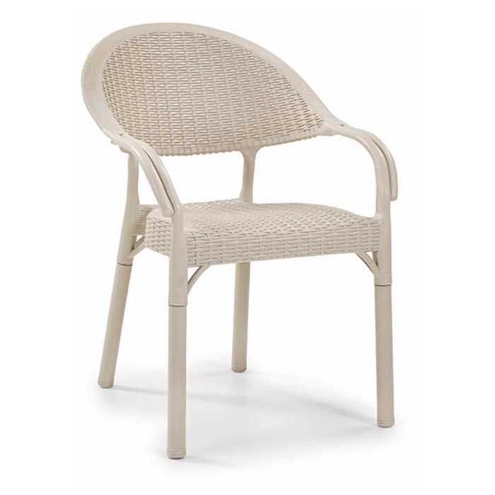 Picture of Градински стол “Bambu Rattan” – Kапучино