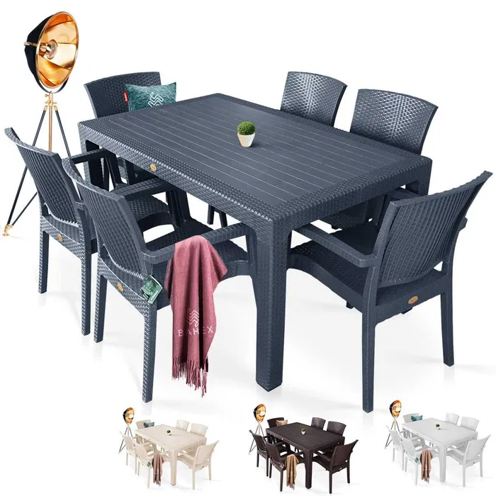 Picture of Маса “Rattan 90/150” – Антрацит