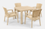 Picture of Маса “Rattan 90/90” – Капучино