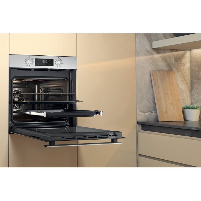 Снимка на Фурна за вграждане Whirlpool OMR58HU1X  ,71 л ,  Неръждаема стомана