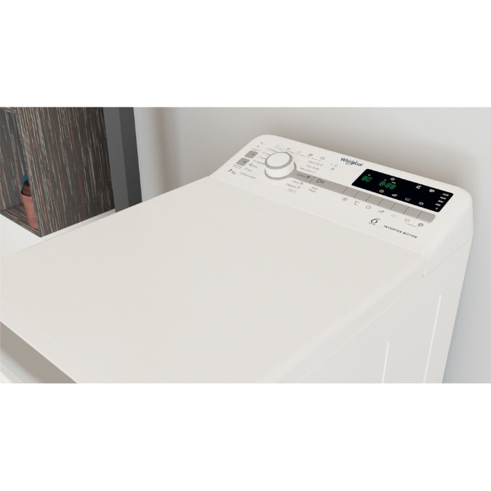 Picture of Пералня Whirlpool TDLR 7231BS , 1200 об./мин., 7.00 kg, D , Бял