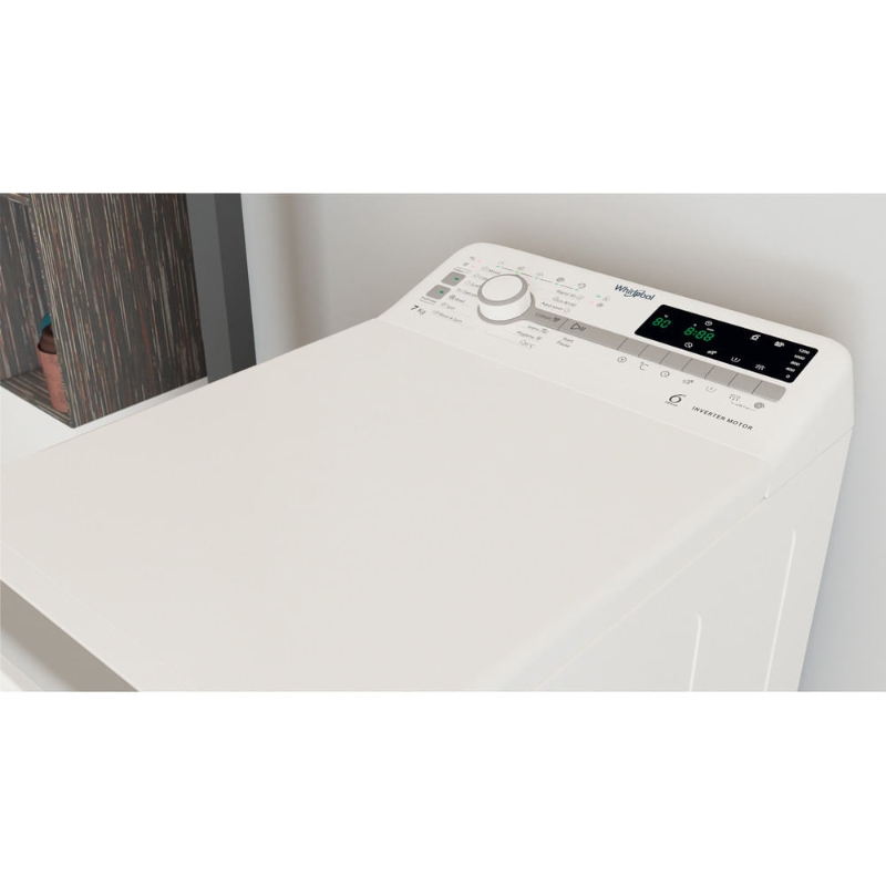 Picture of Пералня Whirlpool TDLR 7231BS , 1200 об./мин., 7.00 kg, D , Бял