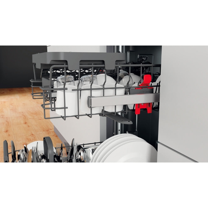 Снимка на Съдомиялна за вграждане Whirlpool WSIC 3M27 C , сребрист цвят, Simline