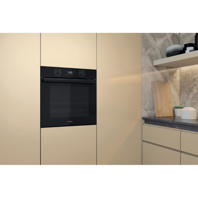 Picture of Електрическа фурна за вграждане Whirlpool  OMR58HU1B, 71 л , Неръждаема стомана