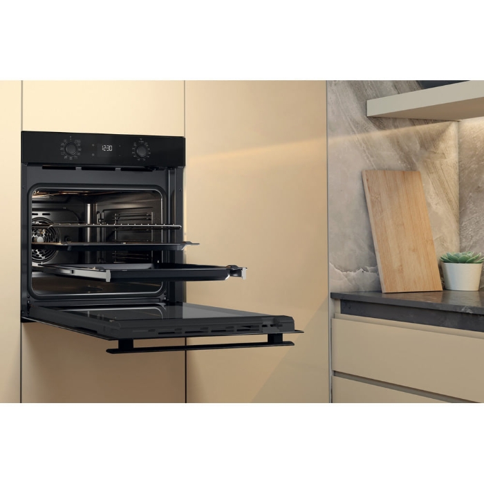 Снимка на Електрическа фурна за вграждане Whirlpool  OMR58HU1B, 71 л , Неръждаема стомана