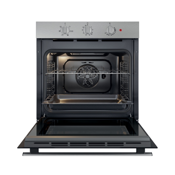 Снимка на Електрическа фурна за вграждане Whirlpool  OMR35HR0X , 71 л 2750 W Черен, Неръждаема стомана