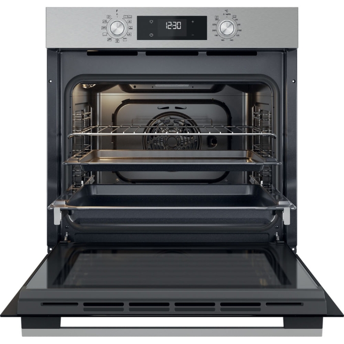 Снимка на Фурна за вграждане Whirlpool OMK58HU1X, 71 л, Инокс, A+