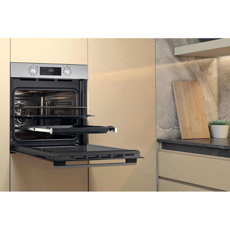 Picture of Фурна за вграждане Whirlpool OMK58HU1X, 71 л, Инокс, A+