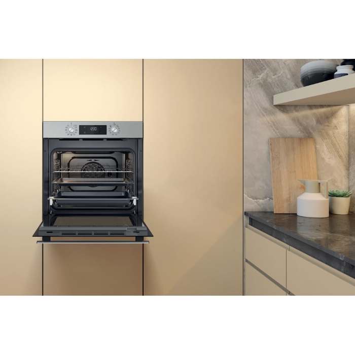Снимка на Фурна за вграждане Whirlpool OMR58HU1X  ,71 л ,  Неръждаема стомана