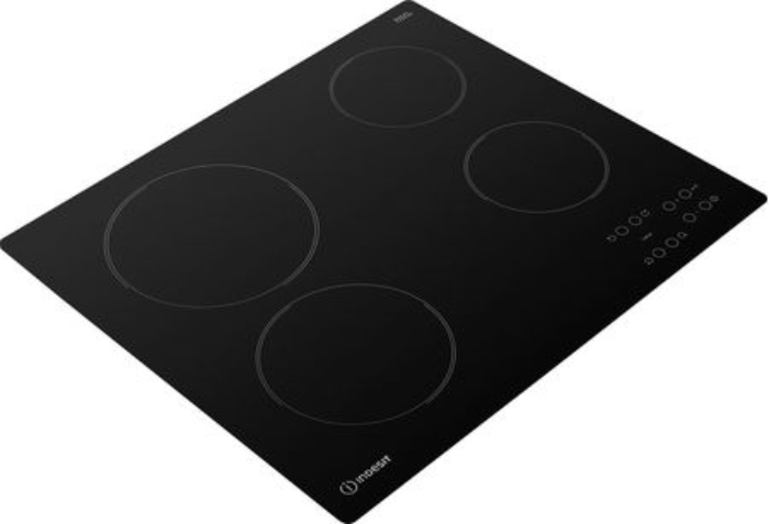 Picture of Керамичен  плот Indesit RI 161 C , Черен ,60 см  4 zone(s)