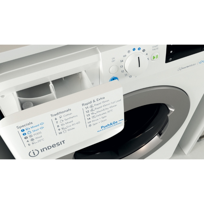Picture of Пералня със сушилня INDESIT BDE 76435 WSV EE, 7 кг ,1400 об/мин