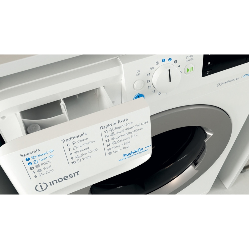 Picture of Пералня със сушилня INDESIT BDE 76435 WSV EE, 7 кг ,1400 об/мин