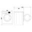 Picture of Пералня със сушилня INDESIT BDE 76435 WSV EE, 7 кг ,1400 об/мин
