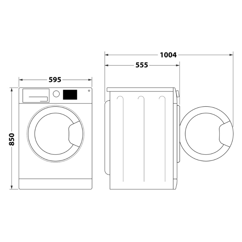 Picture of Пералня със сушилня INDESIT BDE 76435 WSV EE, 7 кг ,1400 об/мин