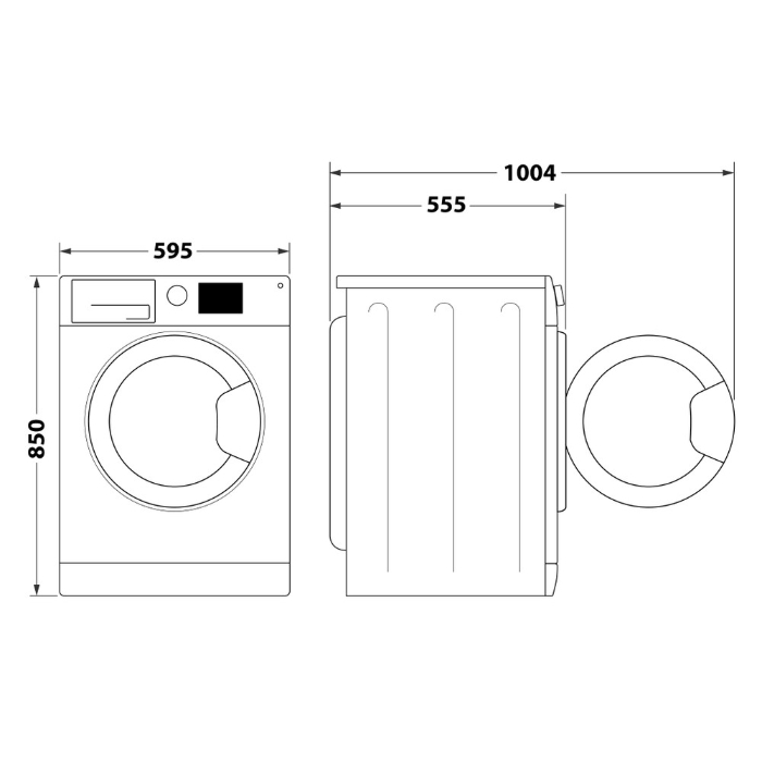 Picture of Пералня със сушилня Indesit BDE 86436 WSV EE