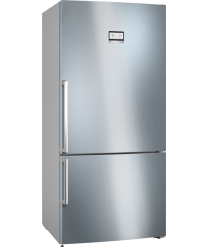 Снимка на Свободностоящ хладилник с долен фризер  BOSCH  KGN86AIDR