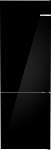 Picture of Свободностоящ хладилник с долен фризер BOSCH Серия 6 KGN49LBCF , 203 x 70 cm , Черно