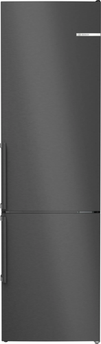 Снимка на Свободностоящ хладилник с долен фризер BOSCH Серия 4 KGN39VXCT , 203 x 60 cm , Black stainless steel
