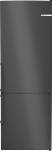 Picture of Свободностоящ хладилник с долен фризер Серия 4 BOSCH KGN49VXDT , 203 x 70 cm , Black stainless steel