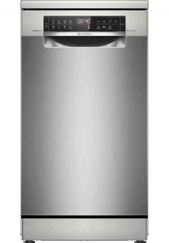 Снимка на Свободностояща съдомиялна BOSCH DWK81AN20 , 45 cm цвят инокс, сребрист