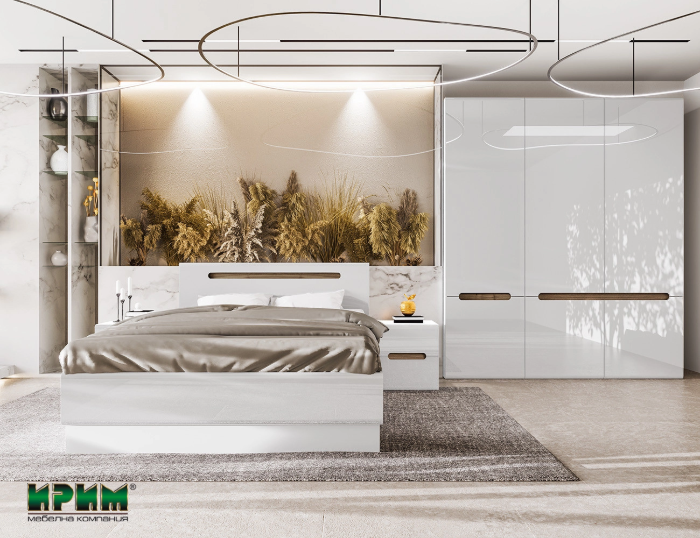 Спален комплект Luxory орех адмирал