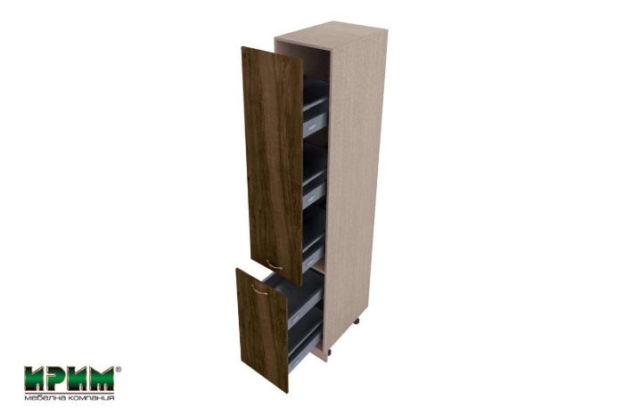 Picture of МФ Пасифик-11- 65 - колонен шкаф с бутилиера Hettich - 400/590/2230 мм.