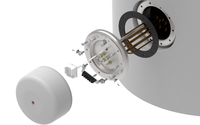 Електрически водонагревателен комплект HSET-I-FV124020, 12kW ЕЛДОМ HSET-I-FV124020