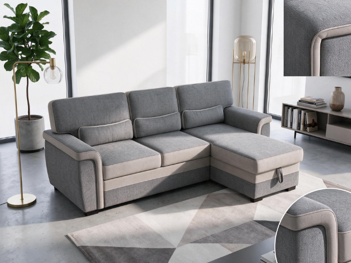 Снимка на Холов ъгъл Еlsa Grey + ПОДАРЪК ХОЛНА МАСА